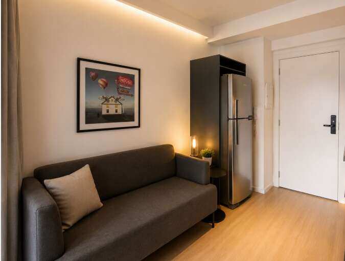 Apartamento para alugar com 1 quarto, 25m² - Vila Nova Conceição,São Paulo