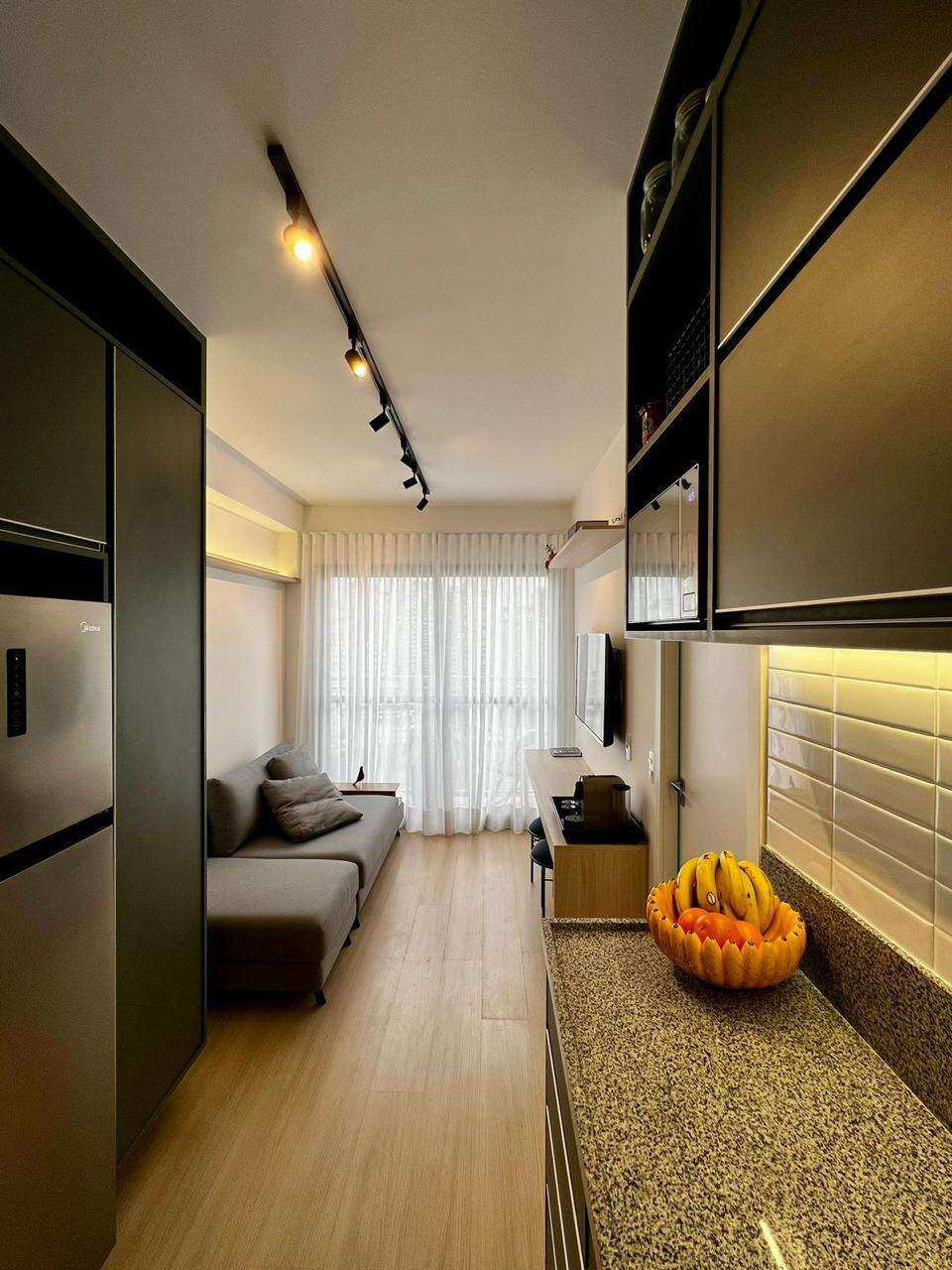 Apartamento para alugar com 1 quarto, 27m² - Vila Nova Conceição,São Paulo